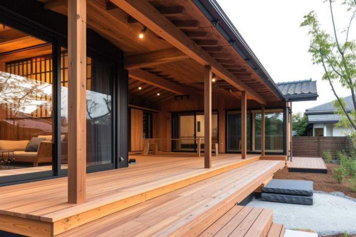 Construction de terrasses en bois dans le Pays de Gex